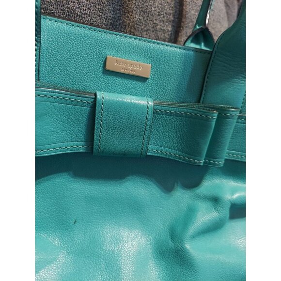 Kate Spade New York Villabella Ave. Quinn Tote Teal‎ Green Handbag - Picture 3 of 16